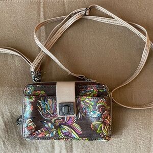 Wallet on strap